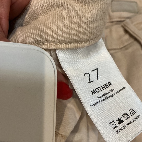 Mother jeans, size 27, tan, skinny jeans - Picture 1 of 3